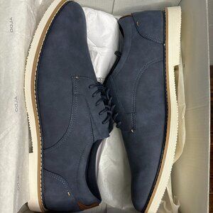 SOLD- Aldo Birchlawn Oxford Shoes Mens US 12 EU 45 Blue Lace Up Leather Flat